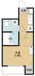 コンフォート所沢の物件間取画像